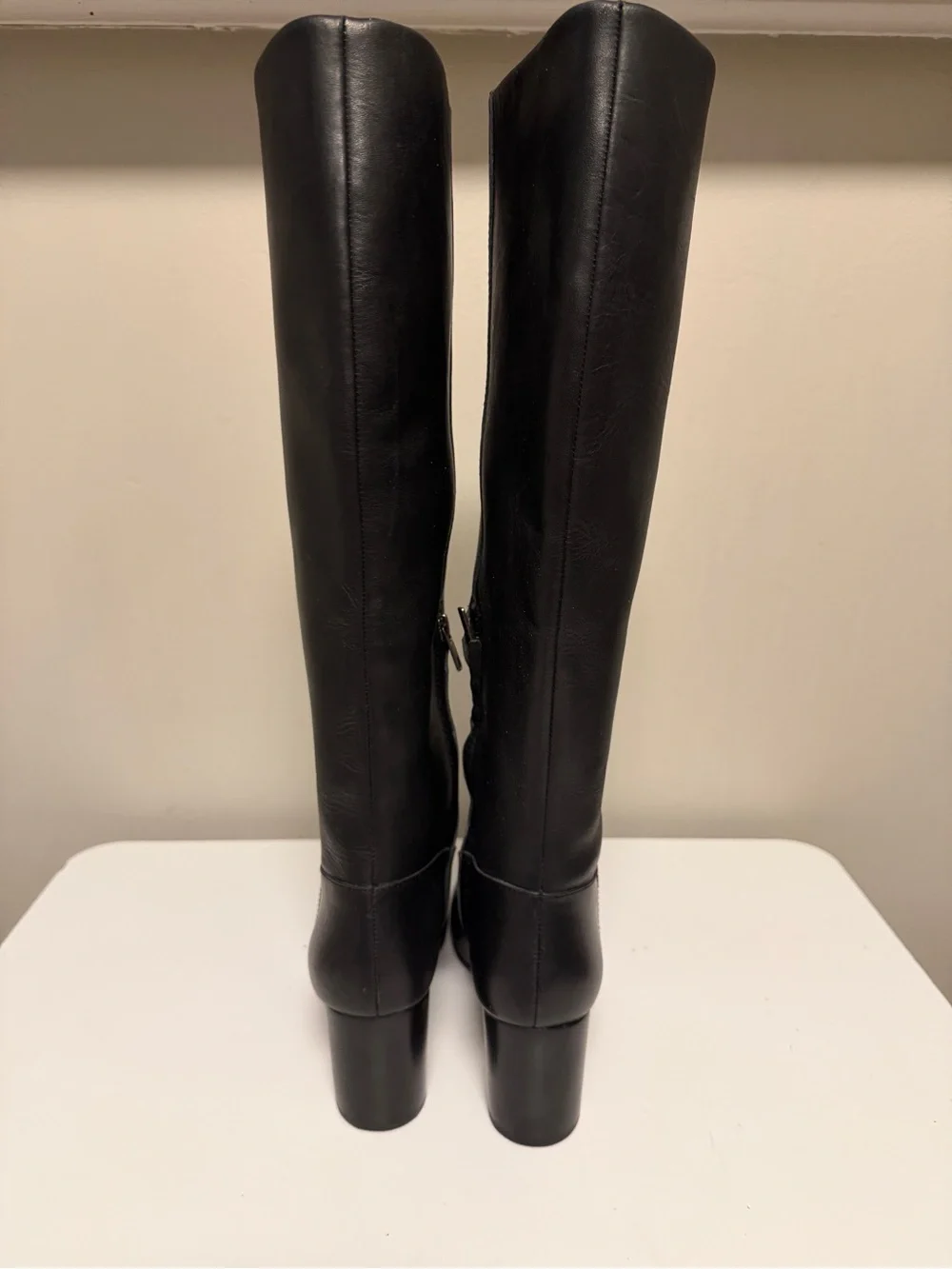 Madewell The Scarlett Tall Boot in Leather True Black Women’s US 9